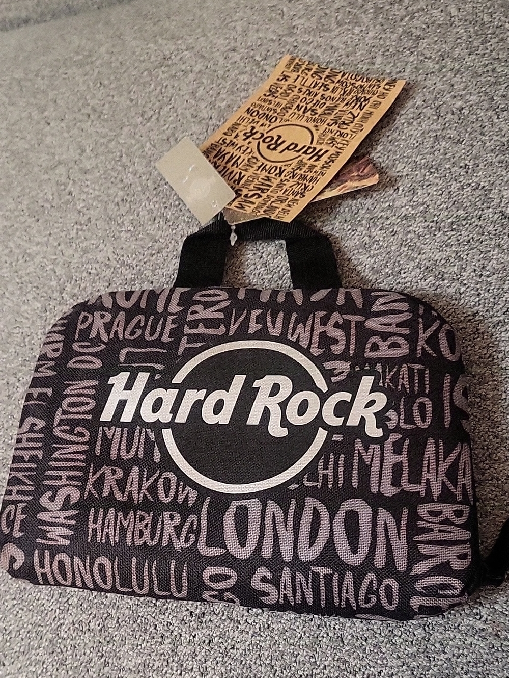 Hard Rock Cafe Backpack "Packable Destination" Adjustable Straps
